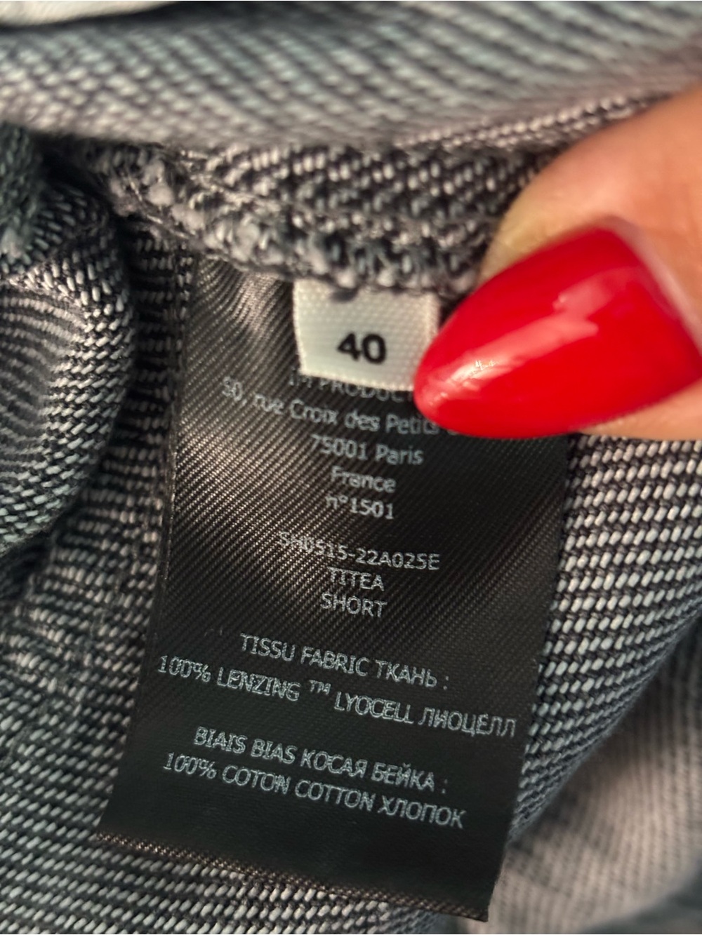Isabel Marant Black Washed High-Waist Paperbag Shorts EU 40 - Picture 4 of 4